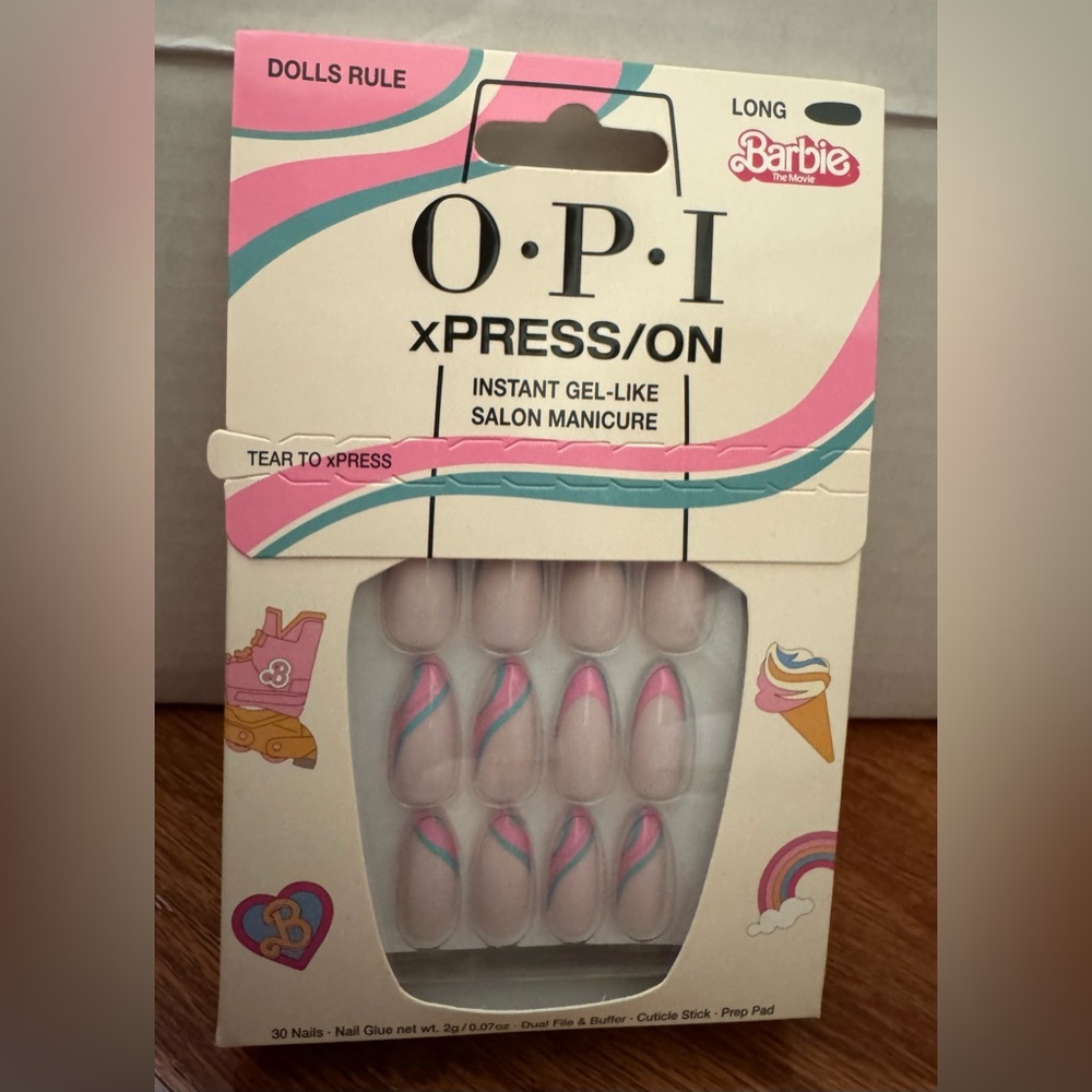 OPI and Kiss Press On Nails